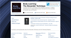 Desktop Screenshot of bodylearningcast.com